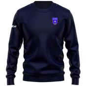 McKvr St Dympna's GFC Luton Core Pro Cotton Sweat Top - Youth - Navy