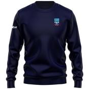 McKvr Ibane Ladies, Cork Core Pro Cotton Sweat Top - Youth - Navy
