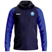 McKvr Crumlin GAA Core Pro 1/4 Zip Hoodie - Adult - Navy/Royal
