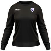 McKvr Craigavon City FC Core Pro Sweat Top - Womens - Black image