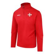 McKvr Amsterdam GAC Core 22 1/4 Zip Top - Adult - Red