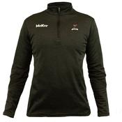 McKvr Creggs RFC Core 22 1/4 Zip Top - Womens - Black