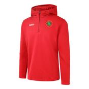 McKvr Newcestown GAA Core 22 1/4 Zip Hoodie - Youth - Red image