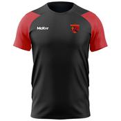 McKvr Ballingeary GAA Core Pro Tech Tee - Youth - Black/Red
