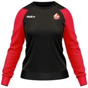 McKvr Barcelona Gaels Core Pro Sweat Top - Womens - Black/Red