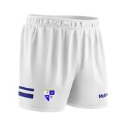 McKvr Dromina GAA Core Pro GAA Shorts - Youth - White/Royal
