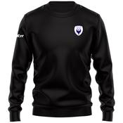 McKvr Craigavon City FC Core Pro Cotton Sweat Top - Adult - Black image