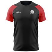 McKvr Trinity Fencing Core Pro Tech Tee - Adult - Black/Red image