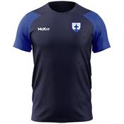 McKvr Blessington GAA Core Pro Tech Tee - Youth - Navy/Royal