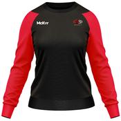 McKvr Arklow RFC Core Pro Sweat Top - Womens - Black/Red image