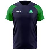 McKvr Valley Rovers Core Pro Tech Tee - Youth - Navy/Emerald Green image