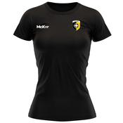 McKvr Crossmaglen Rangers GAC Core Pro Tech Tee - Womens - Black image