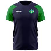 McKvr Moycullen GAA Core Pro Tech Tee - Adult - Navy/Emerald Green image