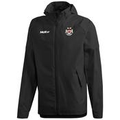 McKvr Tullamore RFC Core 22 Rain Jacket - Youth - Black