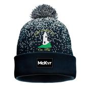 McKvr Round Towers London Core 22 Bobble Hat - Youth - Navy/Grey