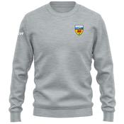 McKvr Gloucestershire GAA Core Pro Cotton Sweat Top - Youth - Light Grey image