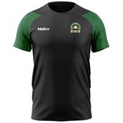 McKvr Hertfordshire GAA Core Pro Tech Tee - Adult - Black/Bottle Green image