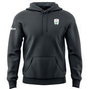 McKvr Fintona Pearses GAA Core Pro Cotton Hoodie - Adult - Charcoal