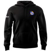 McKvr Aughawillan GAA Core Pro Cotton Hoodie - Youth - Black