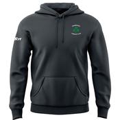 McKvr Shamrocks Camogie - Galway Core Pro Cotton Hoodie - Youth - Charcoal