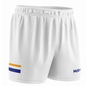 McKvr Core Pro GAA Shorts - Youth - White/Royal/Amber