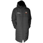 McKvr Munster Stags Rugby Core Pro Sideline Coat - Adult - Black image