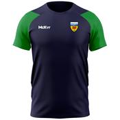 McKvr Gloucestershire GAA Core Pro Tech Tee - Adult - Navy/Emerald Green image