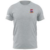 McKvr Clarinbridge GAA Core Pro Cotton Tee - Youth - Light Grey image