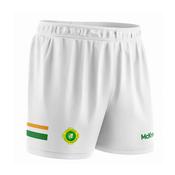 McKvr Millstreet GAA - Cork Core Pro GAA Shorts - Youth - White/Emerald/Amber