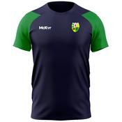 McKvr Shercock GFC Core Pro Tech Tee - Youth - Navy/Emerald Green image