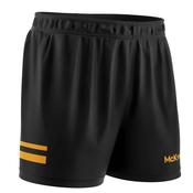 McKvr Core Pro GAA Shorts - Youth - Black/Amber