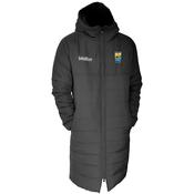 McKvr Shannon Gaels GAA Core Pro Sideline Coat - Adult - Black image