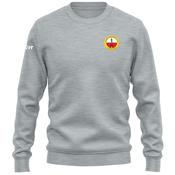 McKvr O'Donovan Rossa GAA Core Pro Cotton Sweat Top - Adult - Light Grey image