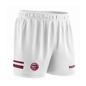McKvr Slaughtneil GAC Core Pro GAA Shorts - Youth - White/Maroon