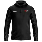McKvr Arklow RFC Core Pro 1/4 Zip Hoodie - Adult - Black
