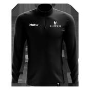 McKvr Clifford 1/4 Zip Top - Youth - Black/White