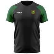 McKvr Graigue Cullen GAA Core Pro Tech Tee - Adult - Black/Bottle Green
