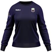 McKvr Drumkeeran GAA Core Pro Sweat Top - Womens - Navy image