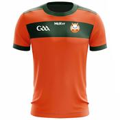 McKvr Plouer GAA Goalkeeper Jersey - Adult - Orange/Green Player Fit image