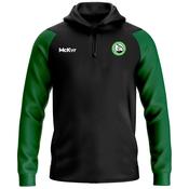 McKvr Fr Shields Camogie Core Pro 1/4 Zip Hoodie - Youth - Black/Bottle Green