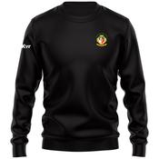 McKvr Sarsfields GAA Core Pro Cotton Sweat Top - Adult - Black