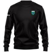 McKvr Rathcline GAA Core Pro Cotton Sweat Top - Adult - Black image