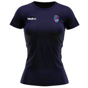 McKvr Naomh Olaf GAA Core Pro Tech Tee - Womens - Navy