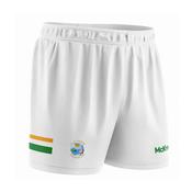 McKvr Garnish GAA Core Pro GAA Shorts - Youth - White/Emerald/Amber