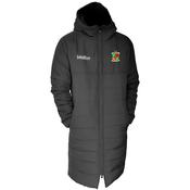 McKvr Madrid Harps GAA Core Pro Sideline Coat - Youth - Black image