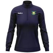 McKvr St Fechins GAA Core Pro 1/4 Zip Top - Womens - Navy