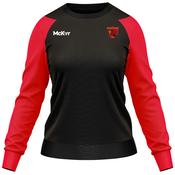 McKvr Ballingeary GAA Core Pro Sweat Top - Womens - Black/Red