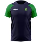 McKvr Fr O'Neills GAA Core Pro Tech Tee - Adult - Navy/Emerald Green image