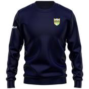 McKvr Celta Malaga GAA Core Pro Cotton Sweat Top - Youth - Navy