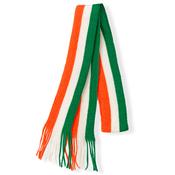 Mc Keever Sports Supporters Mini Scarf - Green/White/Gold image